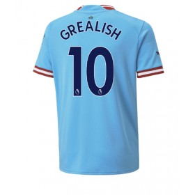 Herren Fußballbekleidung Manchester City Jack Grealish #10 Heimtrikot 2022-23 Kurzarm